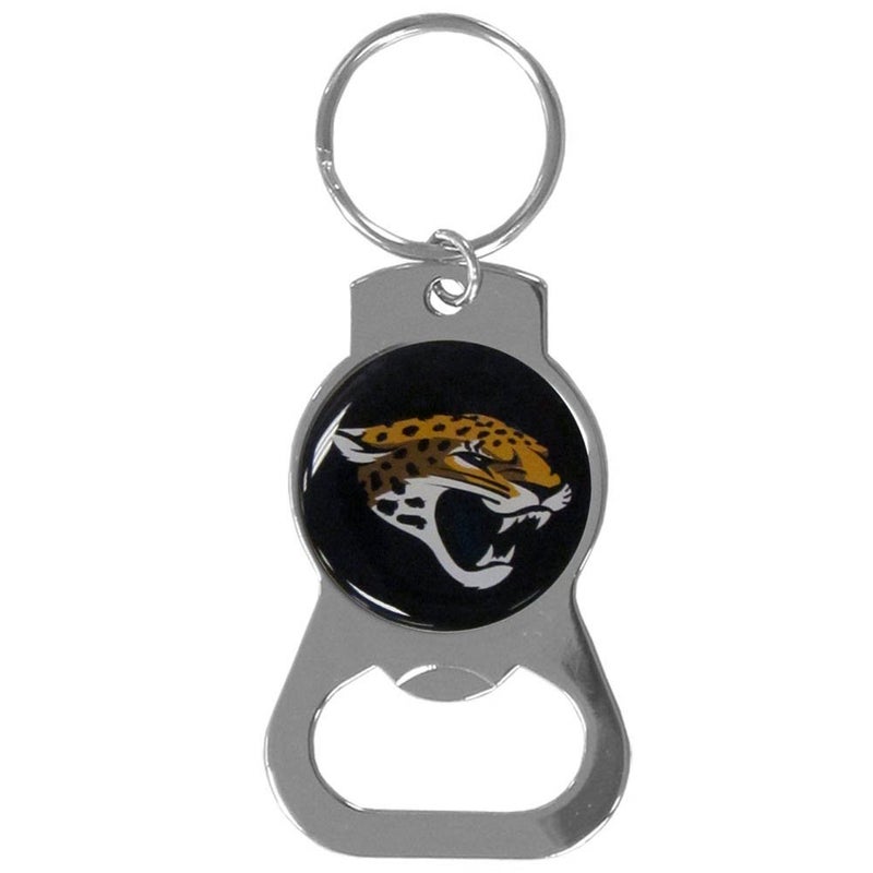 Siskiyou NFL Siskiyou Sports Fan Shop Jacksonville Jaguars Bottle Opener Key Chain One Size black - Image 1